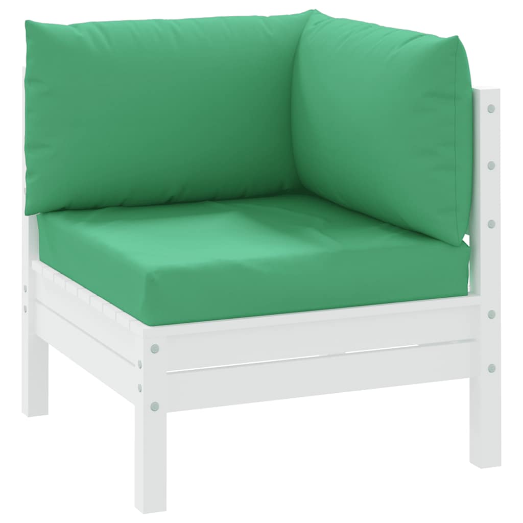 vidaXL Pallet Cushions 3 pcs Green Oxford Fabric 3