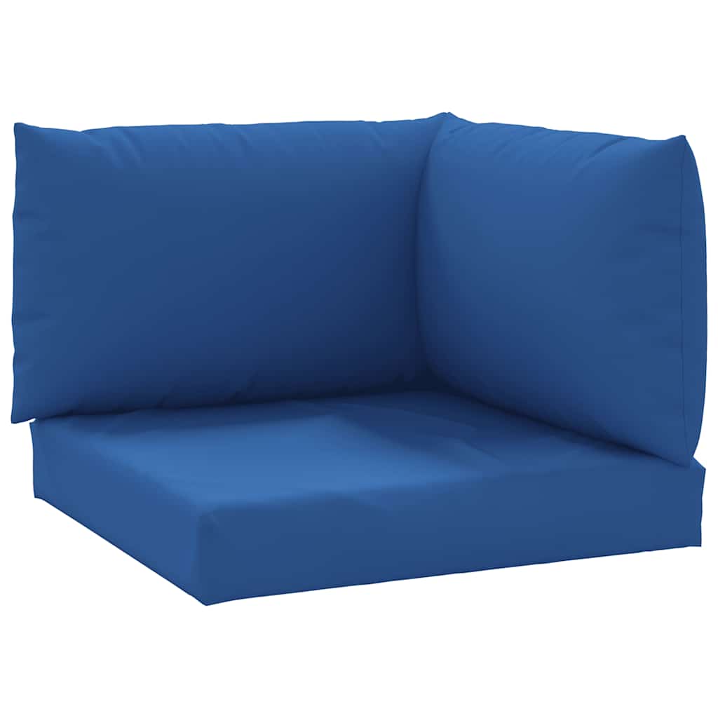 vidaXL Pallet Cushions 3 pcs Blue Oxford Fabric 2