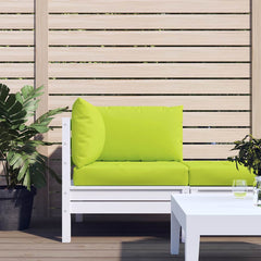 vidaXL Pallet Cushions 3 pcs Bright Green Oxford Fabric 1