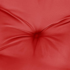 vidaXL Round Cushion Red Ø 100 x11 cm Oxford Fabric 4