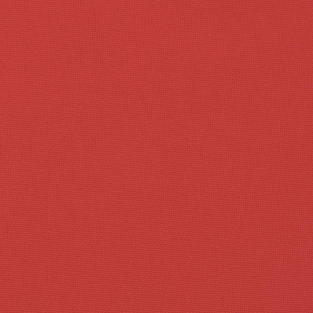 vidaXL Round Cushion Red Ø 100 x11 cm Oxford Fabric 6