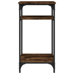 vidaXL Side Table Smoked Oak 40x30x75 cm Engineered Wood 4