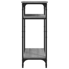 vidaXL Side Table Grey Sonoma 40x30x75 cm Engineered Wood 5