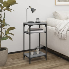 vidaXL Side Table Grey Sonoma 40x30x75 cm Engineered Wood 1