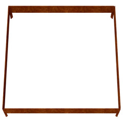 vidaXL Garden Raised Bed 100x100x26 cm Corten Steel 5