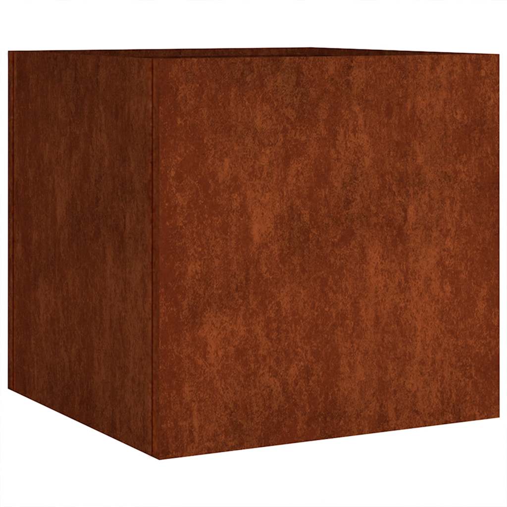 vidaXL Planter 40x41x40 cm Corten Steel 2