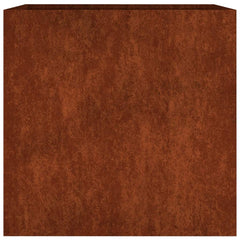 vidaXL Planter 40x41x40 cm Corten Steel 3
