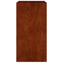 vidaXL Planter 40x40x80 cm Corten Steel 4