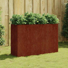 Garden Raised Bed Corten Steel Height 80 cm 120 cm 40 cm