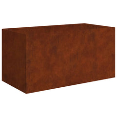 vidaXL Planter 80x40x40 cm Corten Steel 2