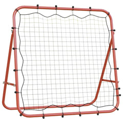 vidaXL Adjustable Football Kickback Rebounder 96x80x96 cm Steel and PE 2