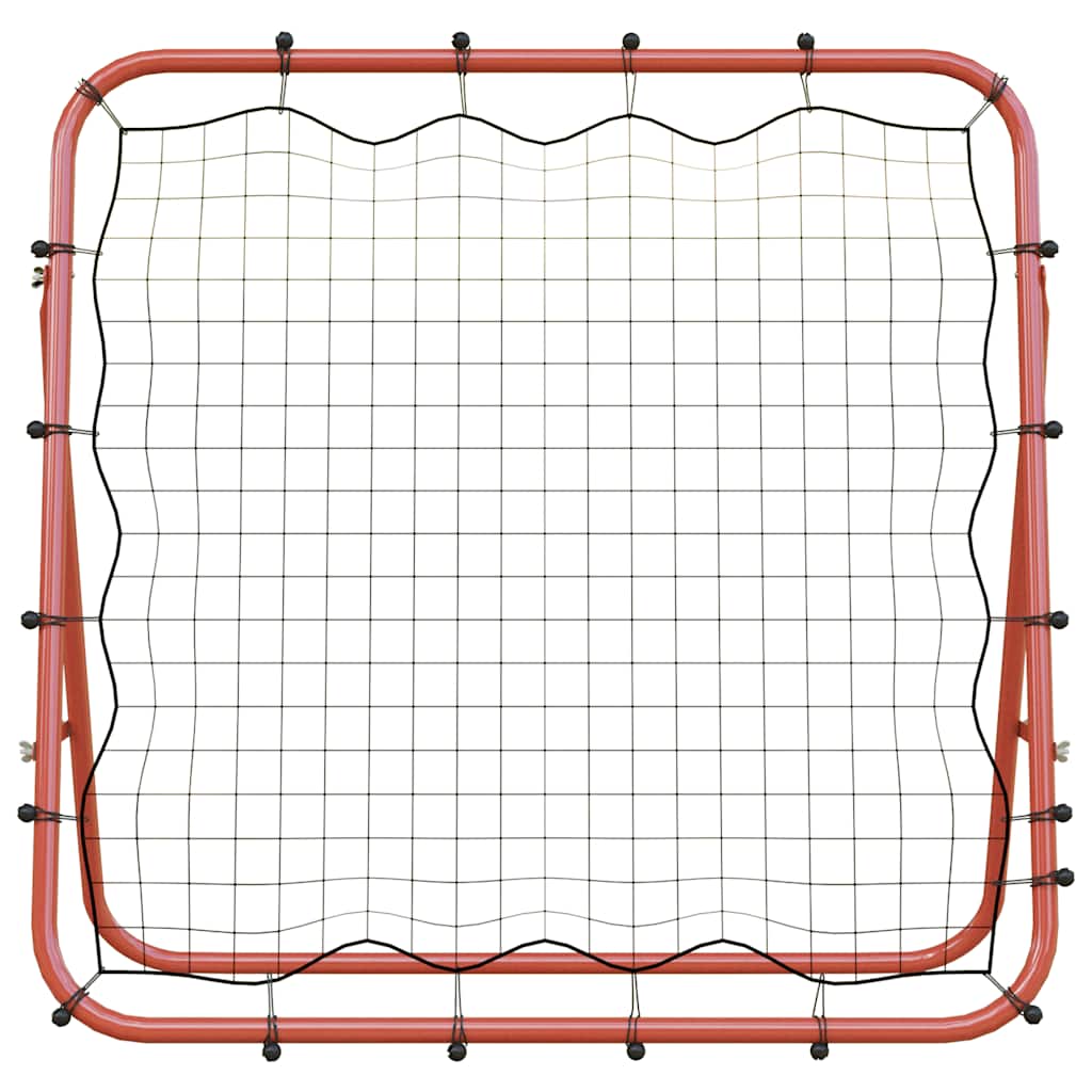 vidaXL Adjustable Football Kickback Rebounder 96x80x96 cm Steel and PE 3