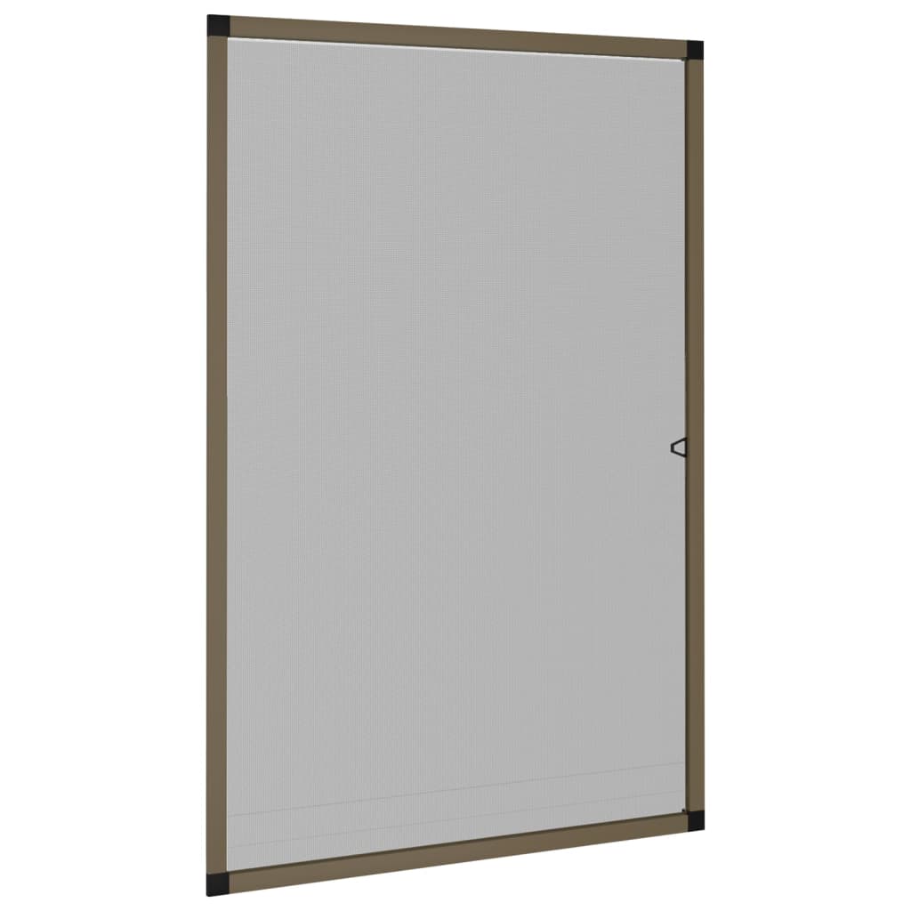 vidaXL Insect Screen for Windows Brown 80x120 cm 2