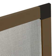 vidaXL Insect Screen for Windows Brown 80x120 cm 6