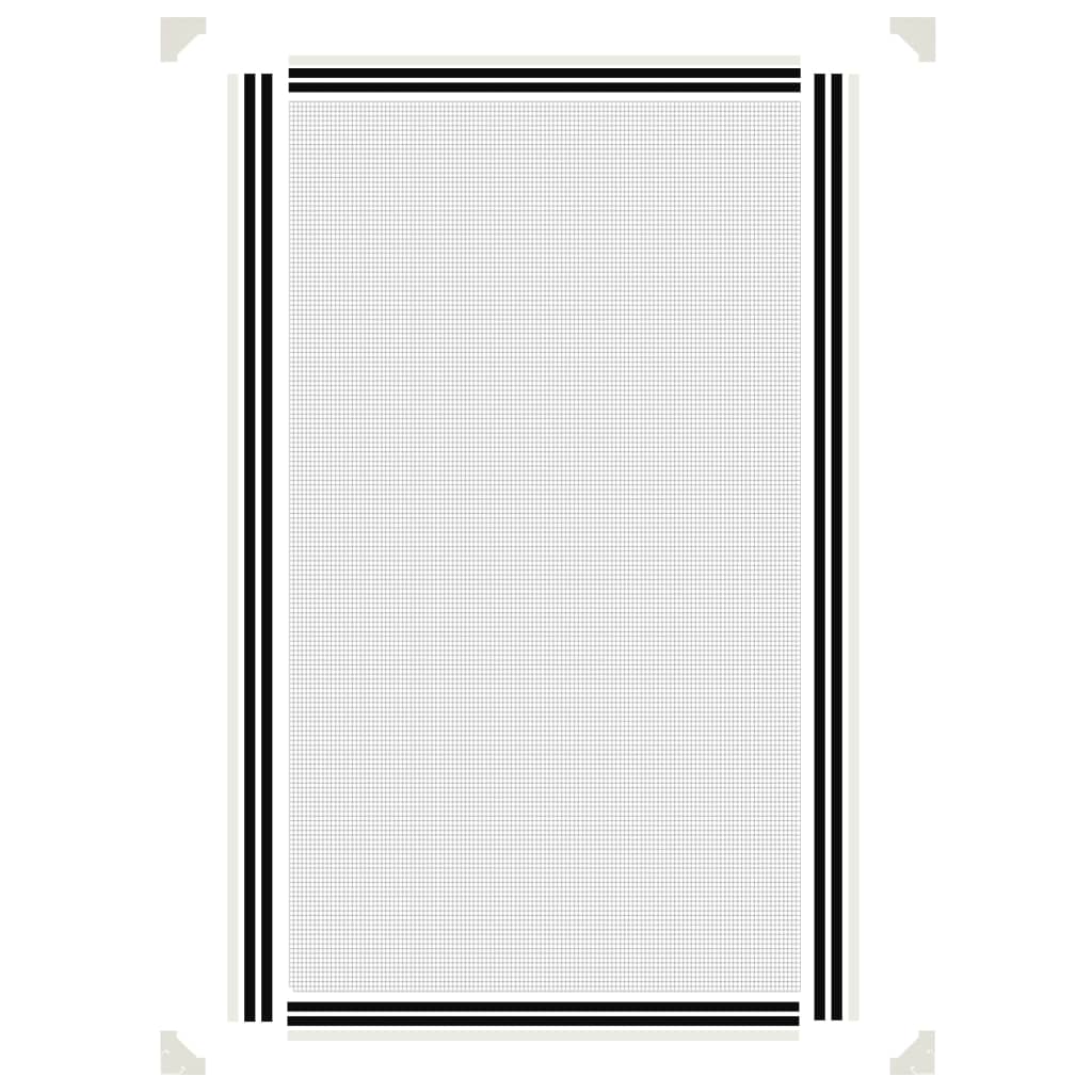 vidaXL Magnetic Insect Screen for Windows White 80x140 cm 6