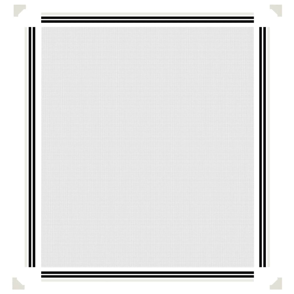 vidaXL Magnetic Insect Screen for Windows White 130x150 cm 6