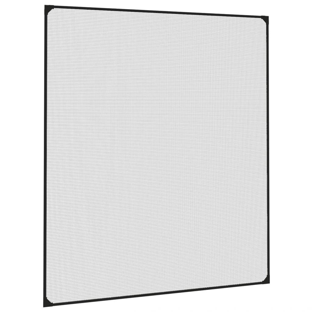 vidaXL Magnetic Insect Screen for Windows Anthracite 130x150 cm 2