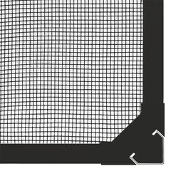 vidaXL Magnetic Insect Screen for Windows Anthracite 130x150 cm 5