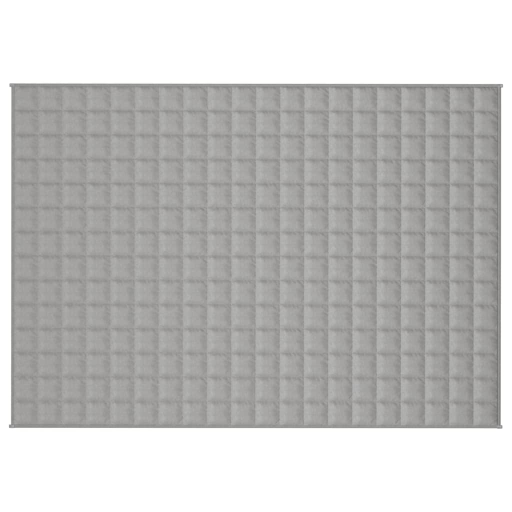 Weighted Blanket Fabric Grey 6 kg 135 cm