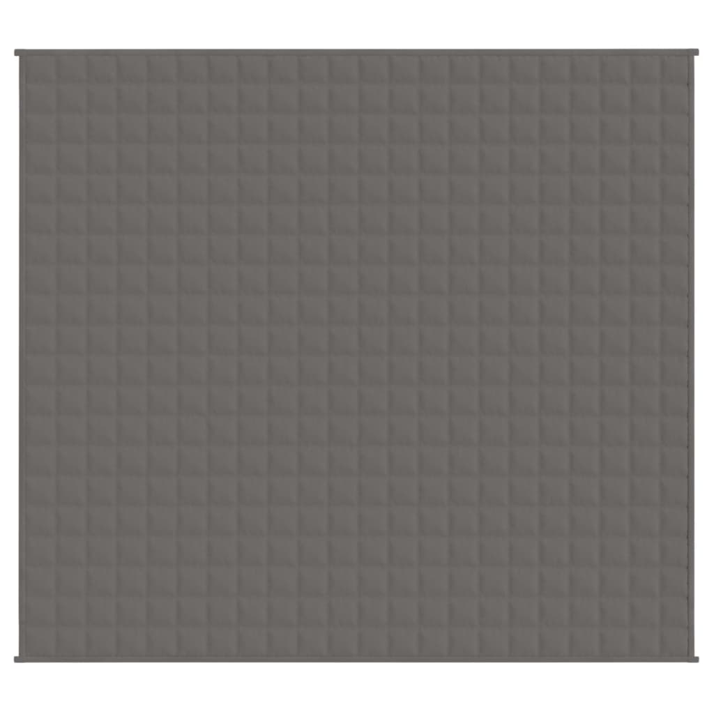 Weighted Blanket Fabric Grey 13 kg 220 cm