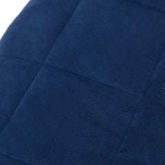 vidaXL Weighted Blanket Blue 220x230 cm King 15 kg Fabric 4