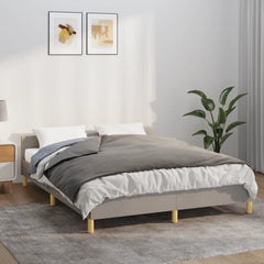 vidaXL Weighted Blanket with Cover Grey 122x183 cm 5 kg Fabric 1