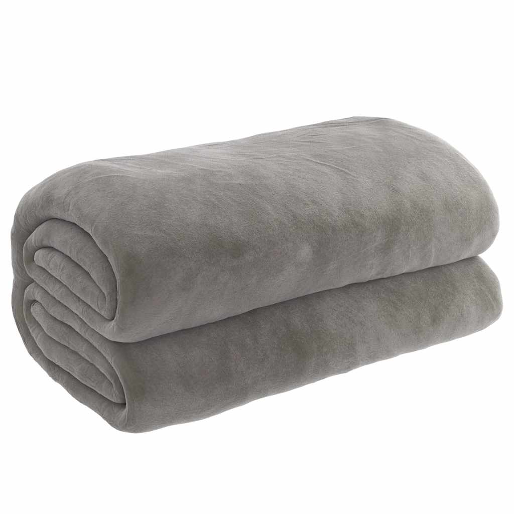 vidaXL Weighted Blanket with Cover Grey 122x183 cm 9 kg Fabric 2