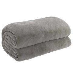 vidaXL Weighted Blanket with Cover Grey 122x183 cm 9 kg Fabric 2
