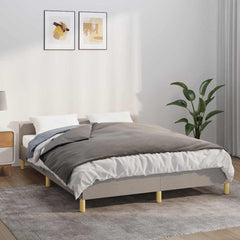 vidaXL Weighted Blanket with Cover Grey 122x183 cm 9 kg Fabric 1