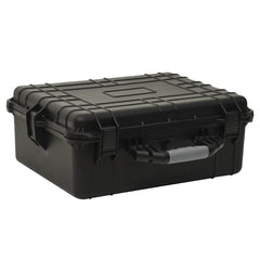 vidaXL Portable Flight Case Black 55x43x21 cm PP 1