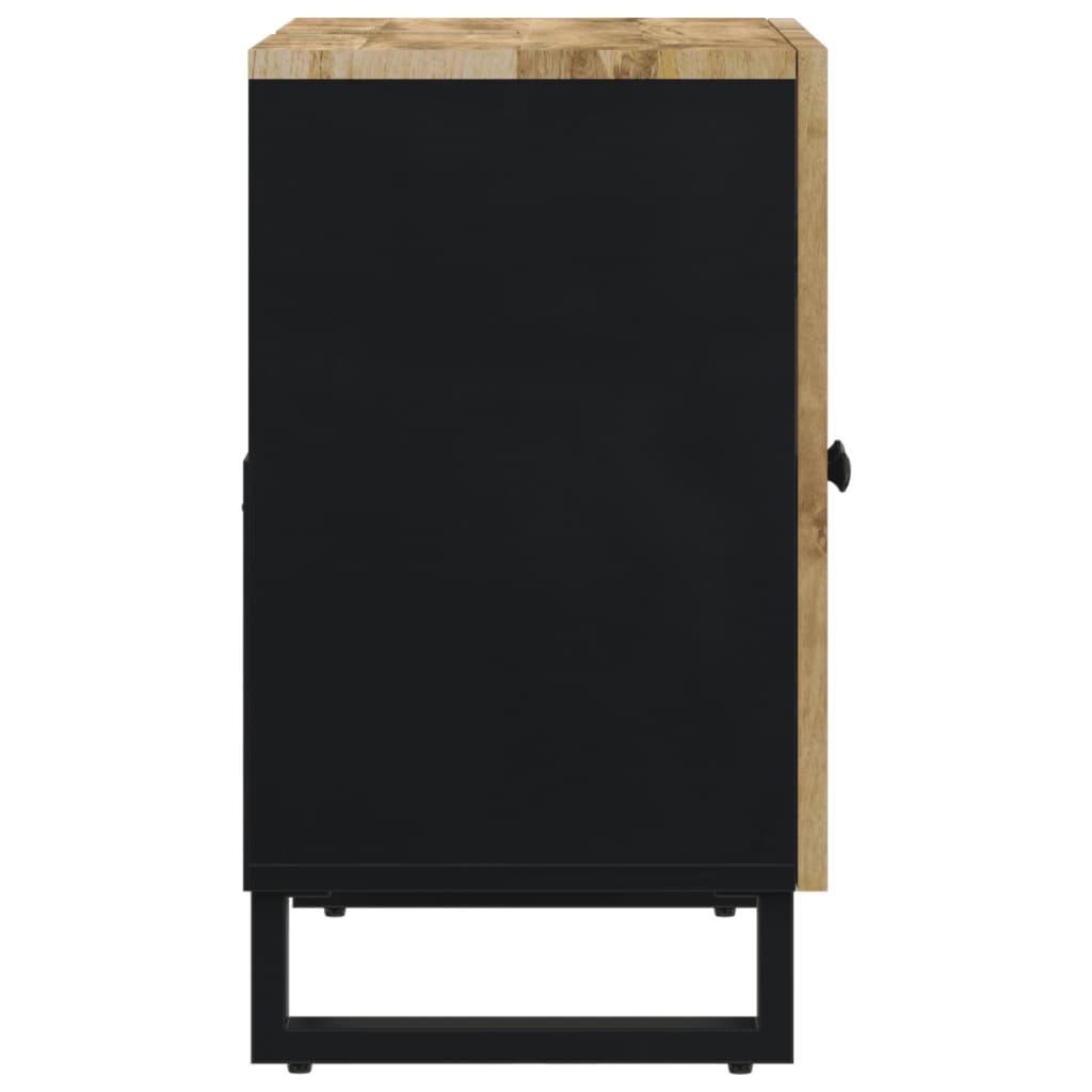 Sink Cabinet 62x33x58 cm Solid Wood Mango and Engineered Wood Light brown