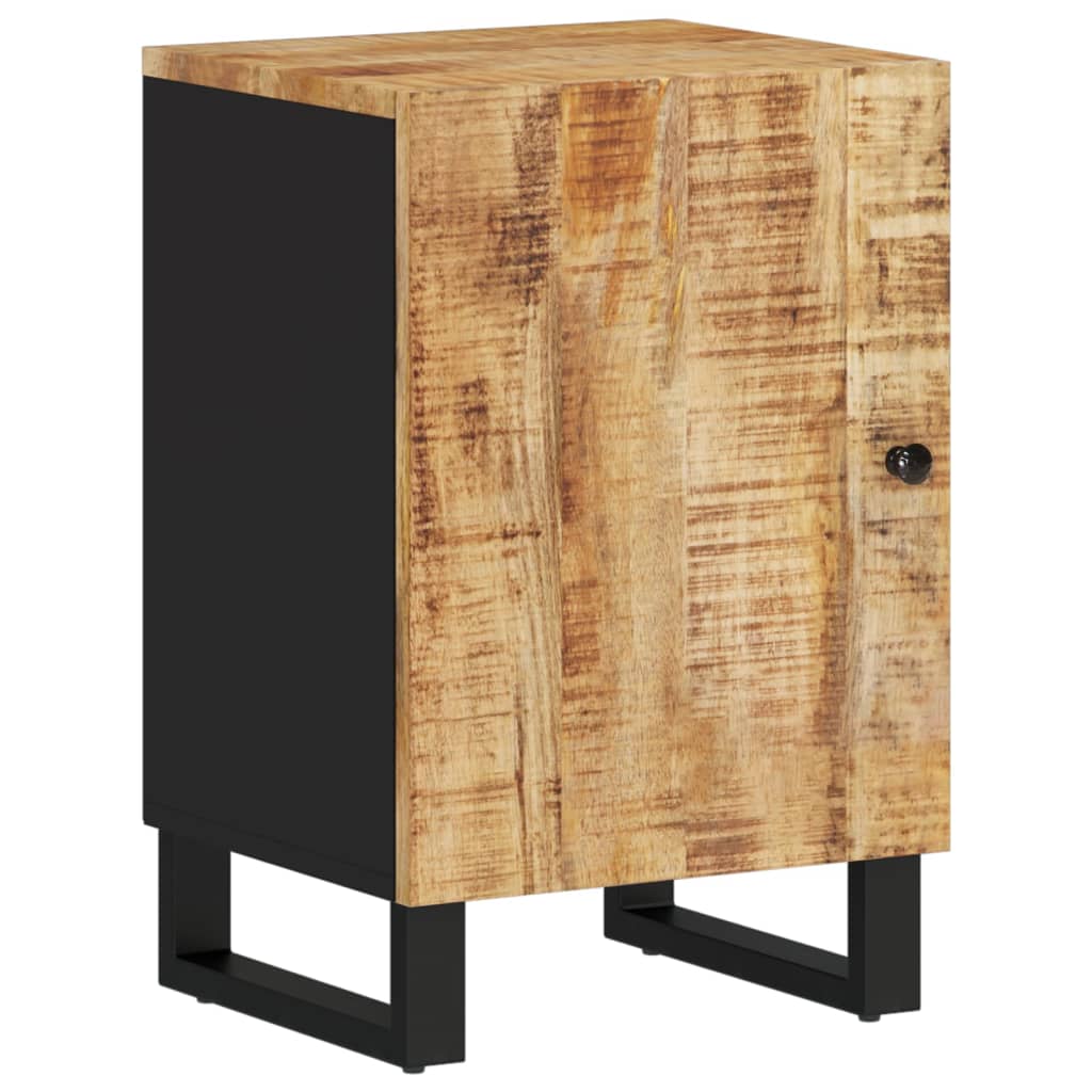 vidaXL Bathroom Cabinet 38x33x58 cm Solid Wood Mango 2