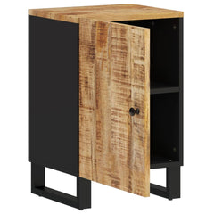vidaXL Bathroom Cabinet 38x33x58 cm Solid Wood Mango 3