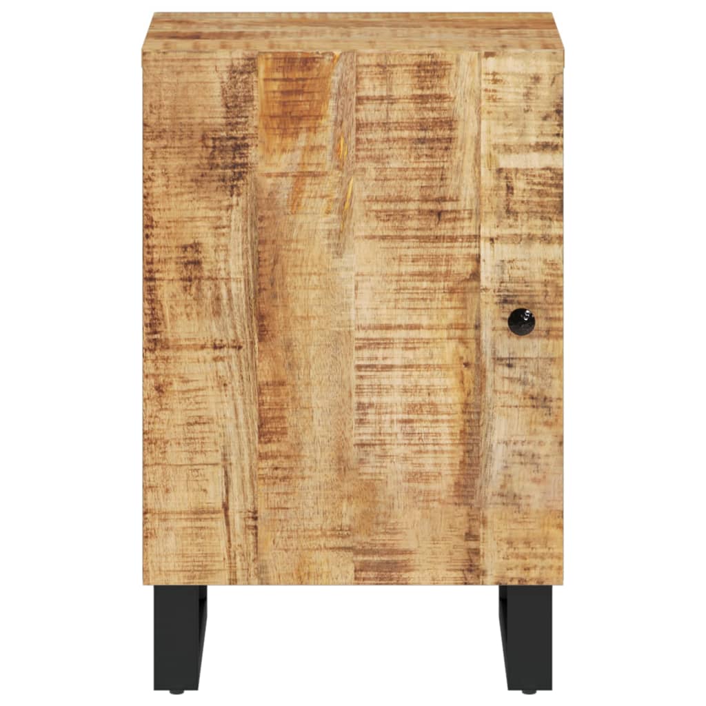 vidaXL Bathroom Cabinet 38x33x58 cm Solid Wood Mango 4