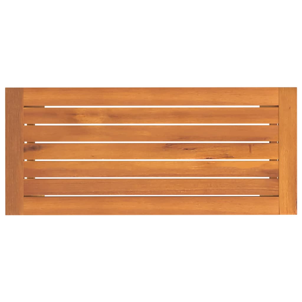 vidaXL Garden Bench 80x35x45 cm Solid Wood Acacia 5