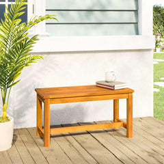 vidaXL Garden Bench 80x35x45 cm Solid Wood Acacia 1