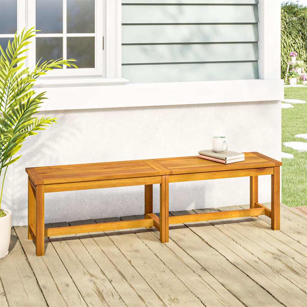 vidaXL Garden Bench 150x35x45 cm Solid Wood Acacia 1