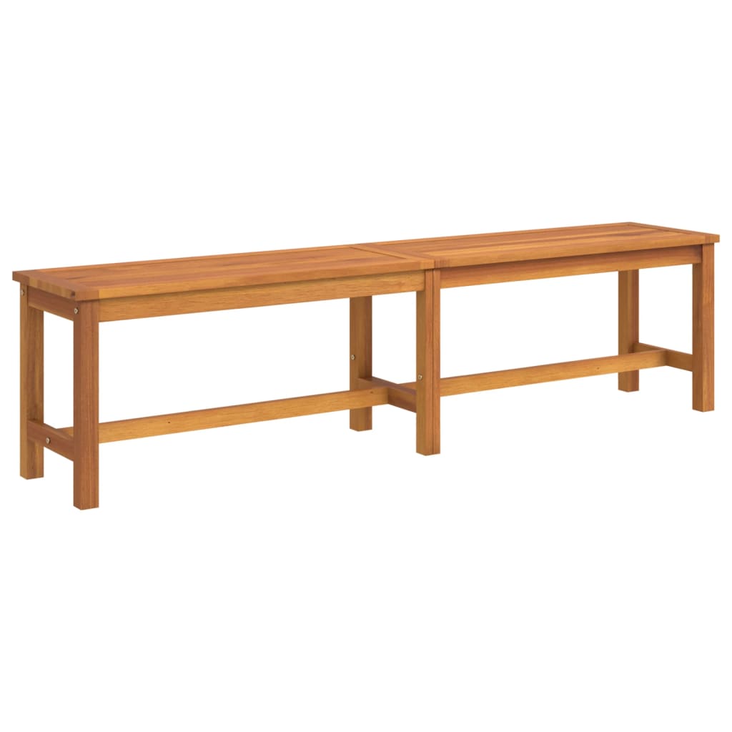 vidaXL Garden Bench 180x35x45 cm Solid Wood Acacia 2