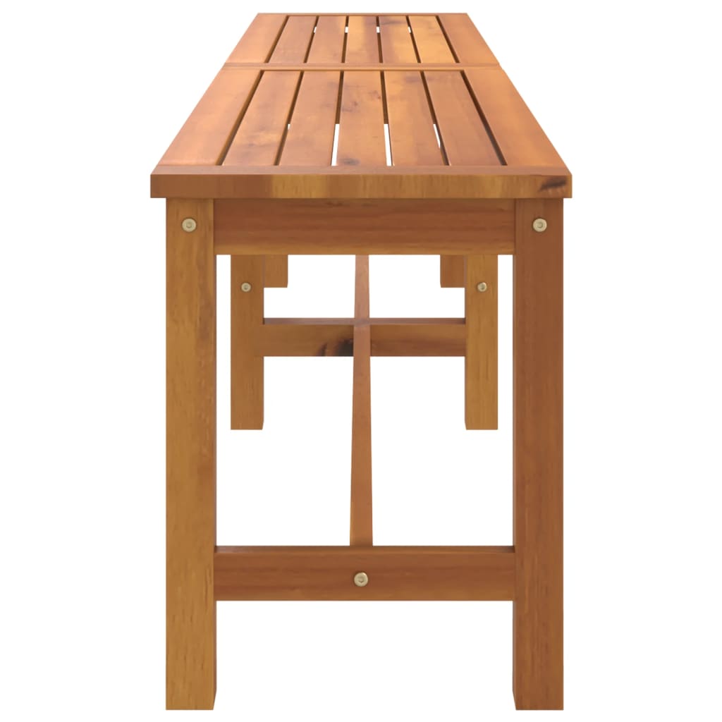 vidaXL Garden Bench 180x35x45 cm Solid Wood Acacia 4