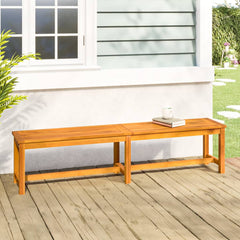 vidaXL Garden Bench 180x35x45 cm Solid Wood Acacia 1