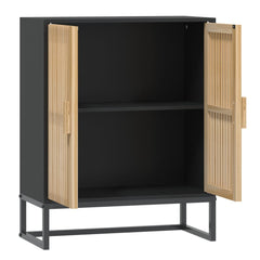vidaXL Sideboard Black 60x30x75 cm Engineered Wood 6