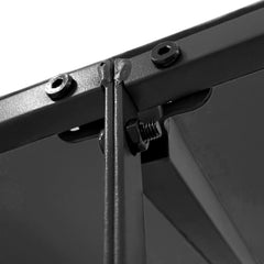 Canopy 2x2,3 m 180 g/m² Fabric and Steel Anthracite