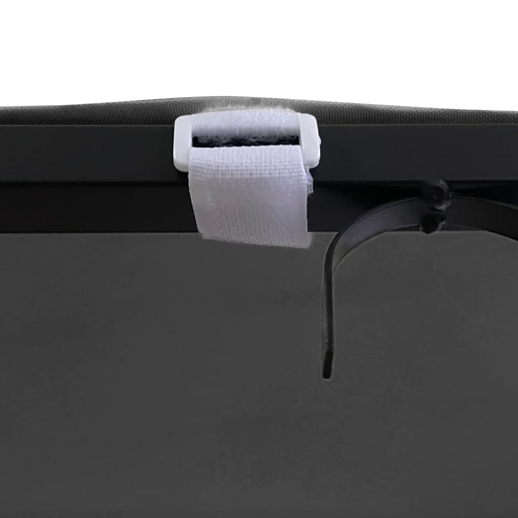 Canopy 2x2,3 m 180 g/m² Fabric and Steel Anthracite