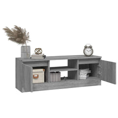vidaXL TV Cabinet with Door Grey Sonoma 102x30x36 cm 4