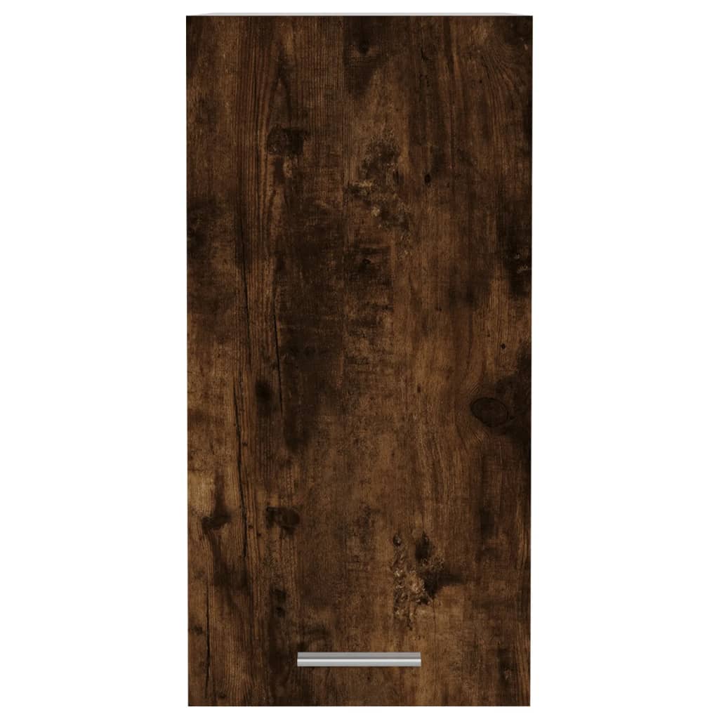 vidaXL Hanging Cabinet Lyon Smoked Oak 29.5x31x60 cm Engineered Wood 5
