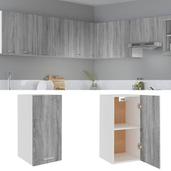 vidaXL Hanging Cabinet Lyon Grey Sonoma 29.5x31x60 cm Engineered Wood 1