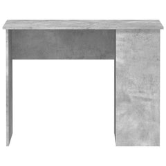 vidaXL Desk Concrete Grey 100x55x75 Engineered Wood 4