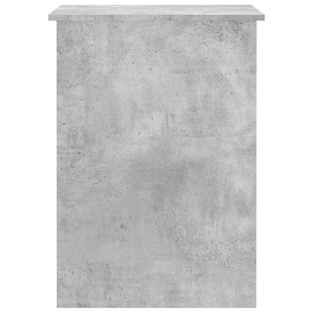 vidaXL Desk Concrete Grey 100x55x75 Engineered Wood 5