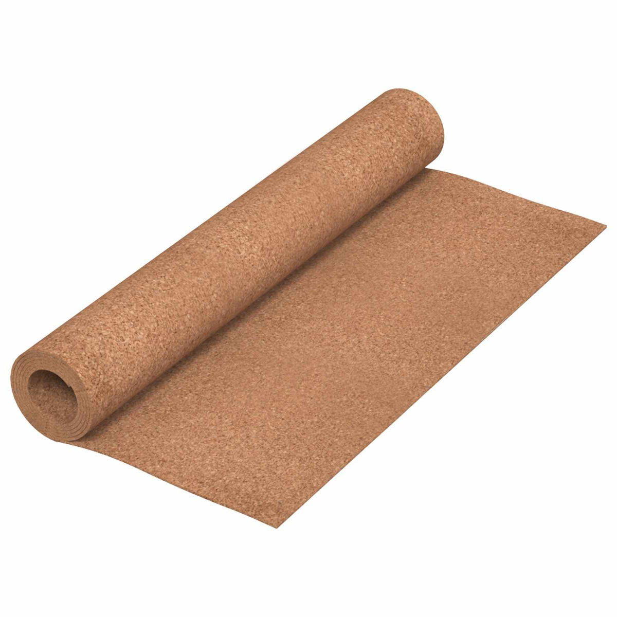vidaXL Cork Roll Brown 100 x 200 x 0.5 cm Cork 2