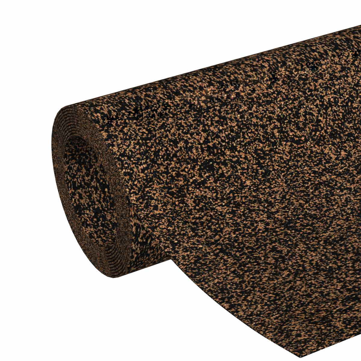 Cork Roll Brown 100 x 200 cm Cork and Rubber 0.2 cm 500 cm